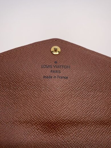 商品画像：2)ポルト・フォイユ・サラ_モノグラム・キャンバス/PVC/BRW/総柄/レディース 3