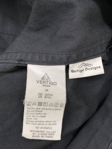 商品画像：ジャケット/M/コットン/BLK/無地/VE-21SS010 4