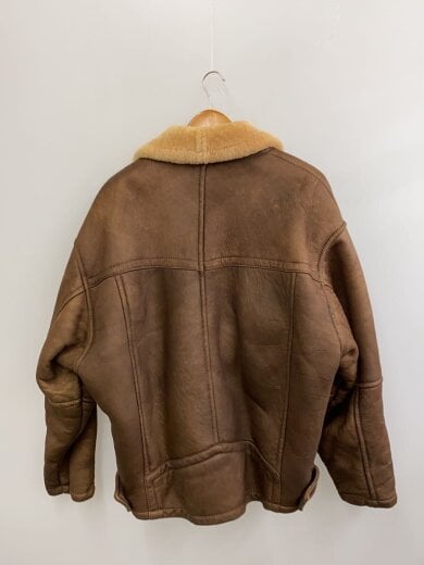 商品画像：SOL OUR CLUB/レザージャケット・ブルゾン/L/羊革/BRW/無地 2