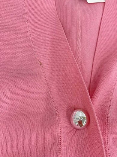 商品画像：カーディガン(薄手)/FREE/コットン/PNK/無地/GAK-24180-B 6