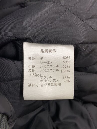 商品画像：スタジャン/M/ウール/BLK/無地/New Yo// 4