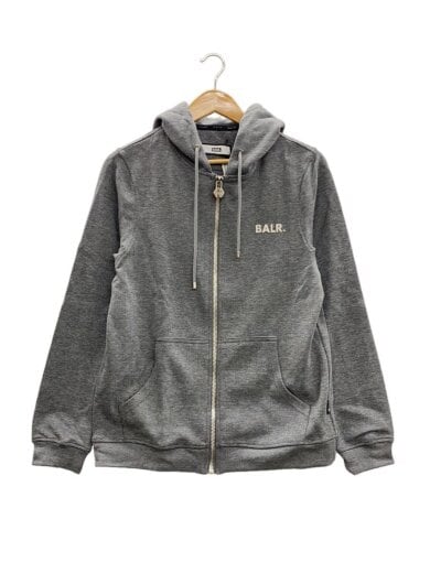 商品画像：ジップパーカー/S/コットン/GRY/B1267.1001 1