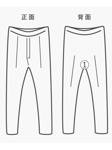 商品画像：LOOSE FIT TAPERED/34/コットン/GRY/無地/42560-4159 8