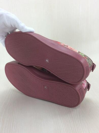 画像：GUCCIスリッポン/GGスプリーム/ブルームス/ローカットスニーカー/38/ボルドー/PVC/408511/花/3