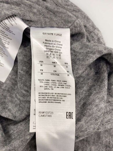 商品画像：ワンピース/M/ウール/GRY 4