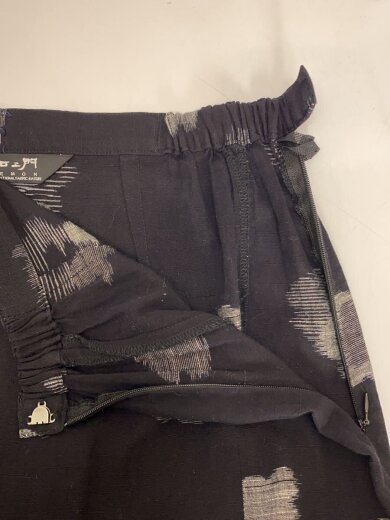 商品画像：ロングスカート/--/コットン/BLK 3