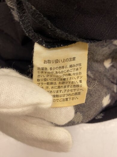 商品画像：ロングスカート/--/コットン/BLK 6