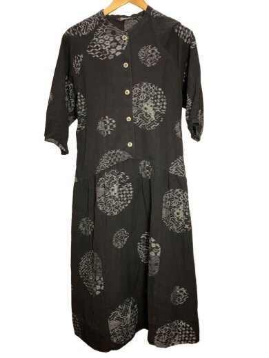 商品画像：ワンピース/--/コットン/BLK 1