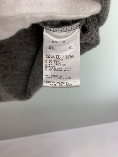 商品画像：ニット・セーター(厚手)/FREE/ウール/GRY/23-03-44-03111 4