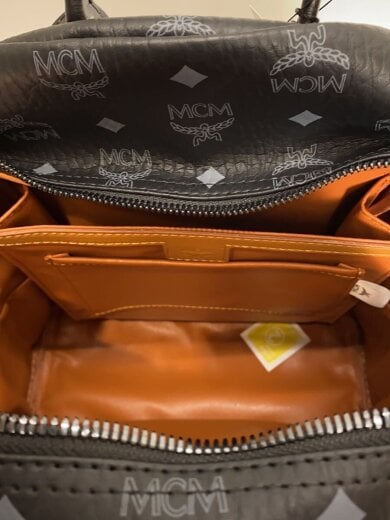 商品画像：リュック/レザー/BLK/総柄/MMKAAVE32CO001 6