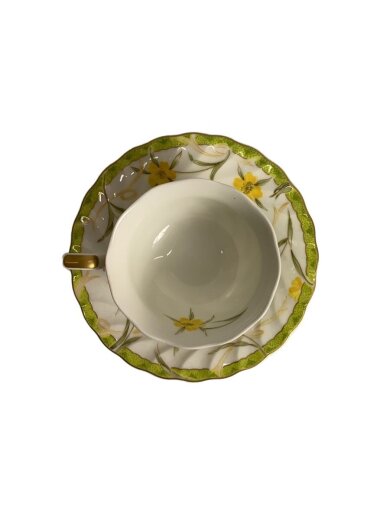 商品画像：カップ&ソーサー/5点セット/WHT 2