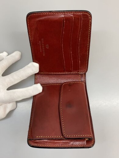 商品画像：2つ折り財布/レザー/BRW/メンズ 4