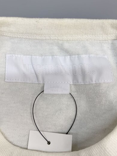 商品画像：長袖Tシャツ/L/コットン/WHT/251uwnh-csm06 3