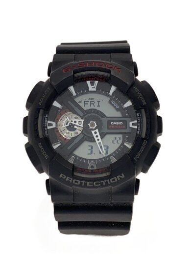 商品画像：クォーツ腕時計・G-SHOCK/デジアナ/ラバー/BLK/BLK 1