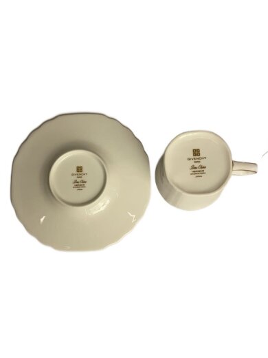 商品画像：カップ&ソーサー/2点セット/WHT 4