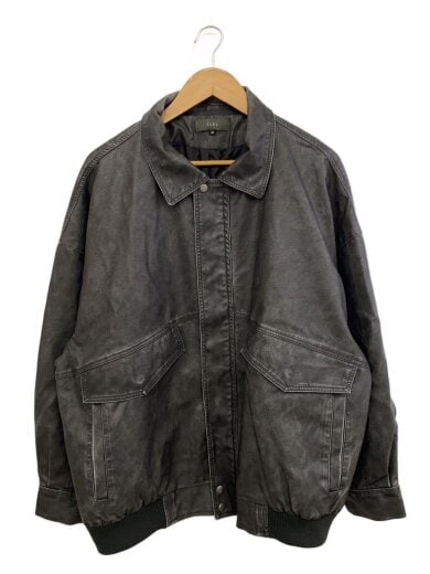 商品画像：ジャケット/M/フェイクレザー/BLK/CLEjk855 1