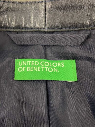 商品画像：レザージャケット・ブルゾン/S/羊革/NVY 3