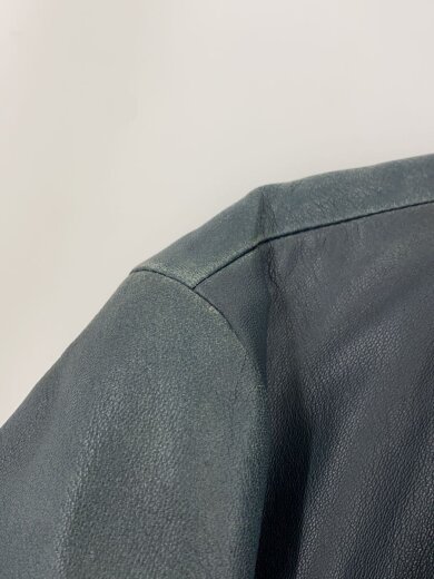 商品画像：レザージャケット・ブルゾン/S/羊革/NVY 7