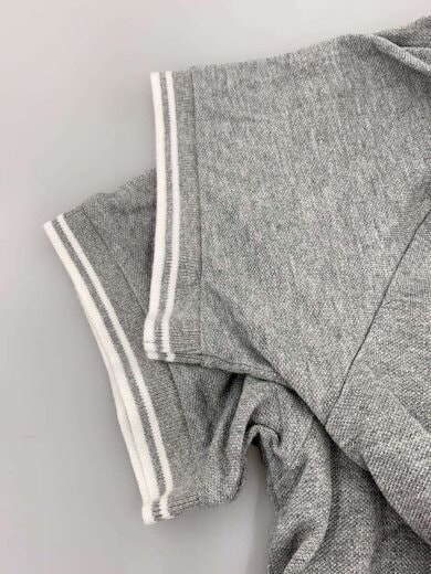 商品画像：ポロシャツ/S/コットン/GRY/無地 5