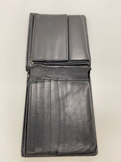 商品画像：2つ折り財布/レザー/BLK/メンズ/1090・S・203437 4