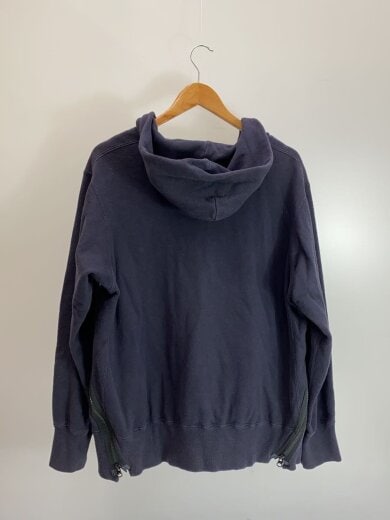 商品画像：パーカー/2/コットン/NVY/無地/NW-T20-054/八の字 2
