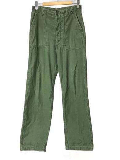 画像：US.ARMYボトム/--/--/KHK/無地/60～70s/ベイカーパンツ1