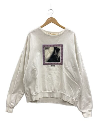 商品画像：スウェット/XL/コットン/WHT/プリント/203bott08// 1