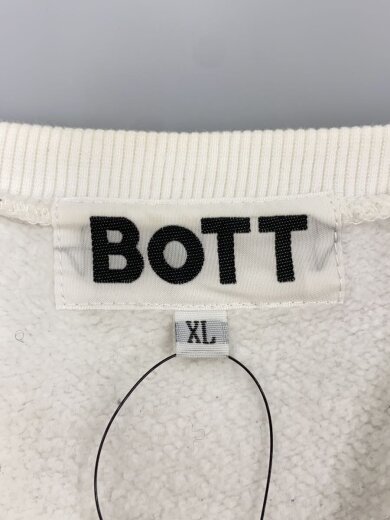 商品画像：スウェット/XL/コットン/WHT/プリント/203bott08// 3