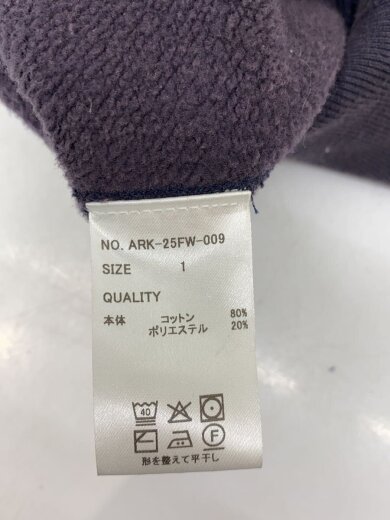 商品画像：ジップパーカー/1/コットン/NVY/ARK-25FW-009 4