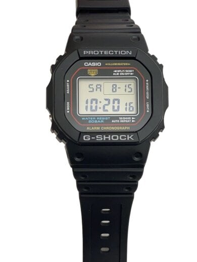 商品画像：ソーラー腕時計/デジタル/BLK/DW-5600RL// 1