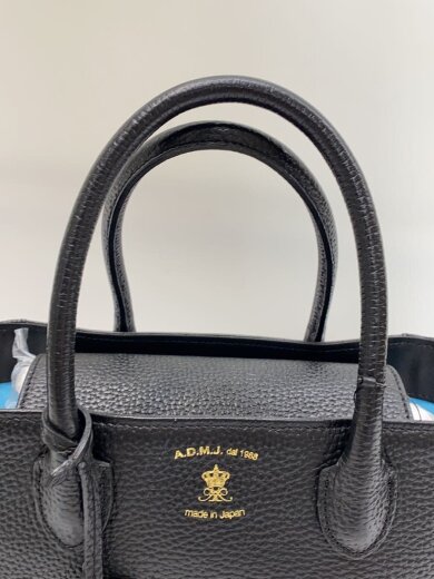 商品画像：トートバッグ/牛革/BLK/無地 3