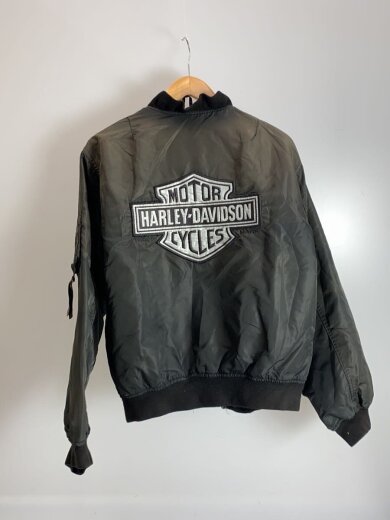 商品画像：フライトジャケット/--/--/BLK/無地/ma-1 2