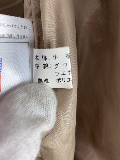 商品画像：ダウンジャケット/LL/レザー/CML/無地 5