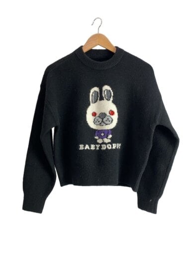 商品画像：ニット・セーター(薄手)/XS/ポリエステル/BLK/00cnl702312l 1