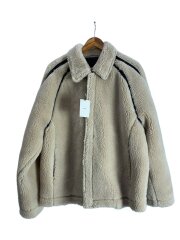 フリースジャケット/S/ウール/BEG/ST.629/WOOL FUR FLIGHT JACKET/23AW