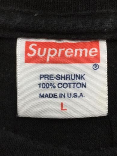 画像：Supremeanytime I want I got a right to move Tee/Tシャツ/L/コットン/BLK3