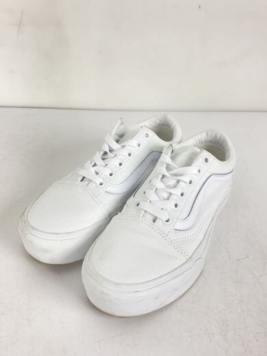商品画像：オールドスクールプラットフォーム/ローカットスニーカー/23cm/ホワイト/キャンバス/721356 2