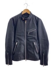 レザージャケット・ブルゾン/3/レザー/BLK