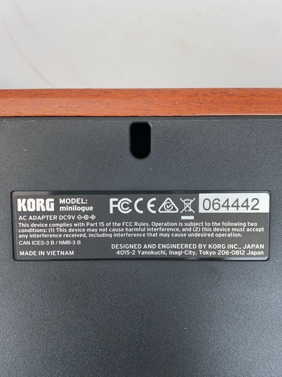 KORG / 83-4959112147324 minilogue/シンセサイザー/83-4959112147324