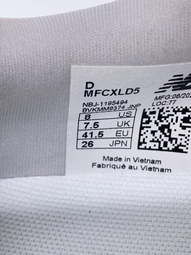 商品画像：ローカットスニーカー/26cm/MFCXLD5 5