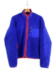 クラシックレトロカーディガン/S/ポリエステル/ブルー/23024