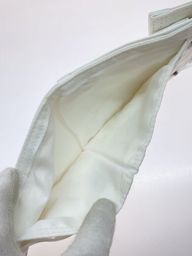 商品画像：2つ折り財布/レザー/WHT/無地/メンズ 6