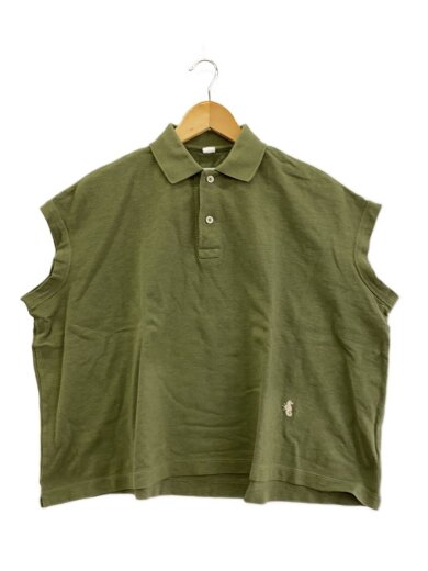 商品画像：ポロシャツ/--/コットン/KHK/無地 1