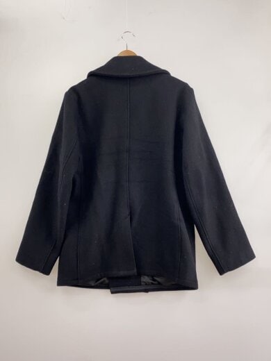 商品画像：ピーコート/40/ウール/BLK/無地 2
