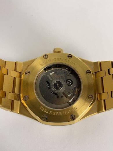 商品画像：Kronic jewelry/クォーツ腕時計/アナログ/ステンレス/ゴールド/Moissanite 3