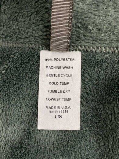 商品画像：ECWCS GEN3 TYPE FLEECE JACKET/L/ポリエステル/グリーン/USA製 3