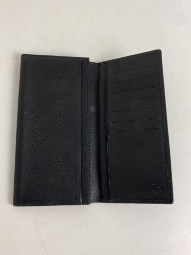 商品画像：長財布/レザー/ブラック 4