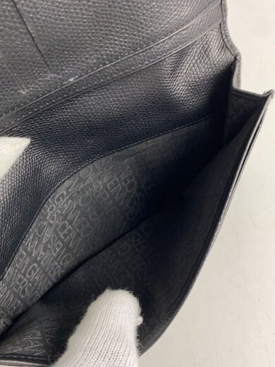 商品画像：長財布/レザー/ブラック 5