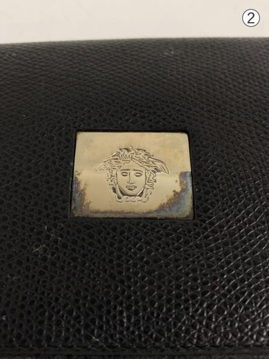 商品画像：長財布/レザー/ブラック 7