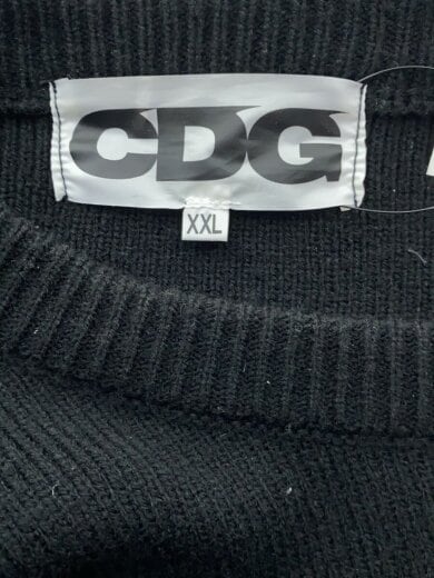 商品画像：ニット・セーター(厚手)/XXL/アクリル/BLK/sz-n007/AAD2023 4